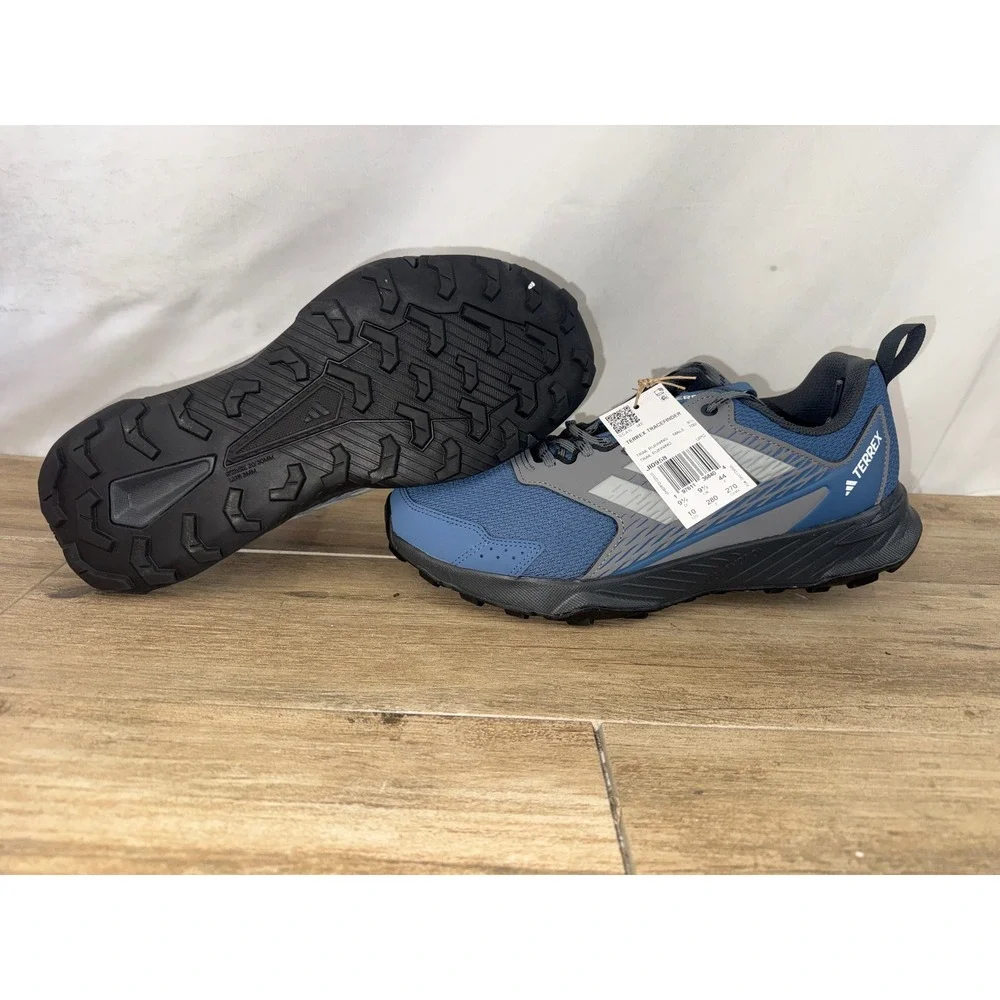 Adidas Terrex Tracefinder‎ 2 Mens Trail Running Shoes Blue Grey JI0958 Size 10
